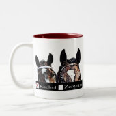 Rachel Alexandra Horse van het Jaar Mok van de Ste (Links)