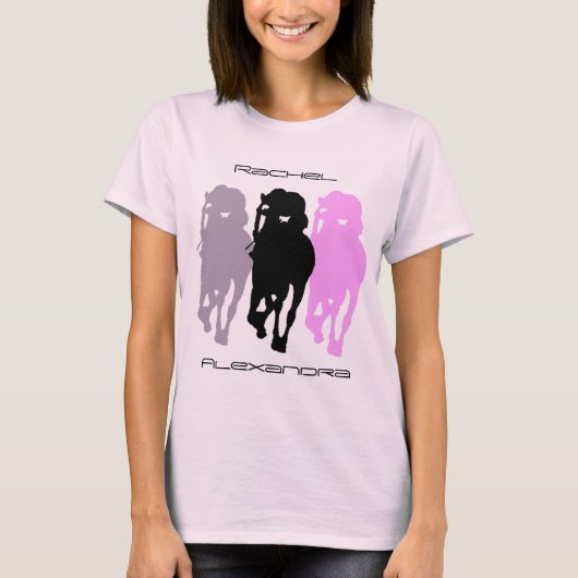 Rachel Alexandra Multi-Silhouette T-Shirt (Voorkant)