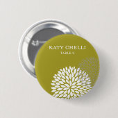 Rachel Buttonnen Ronde Button 5,7 Cm (Voorkant /achterkant)