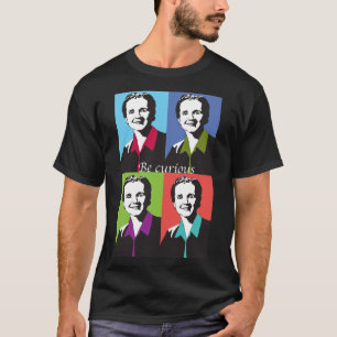 Rachel Carson - nieuwsgierige Sticker T-shirt