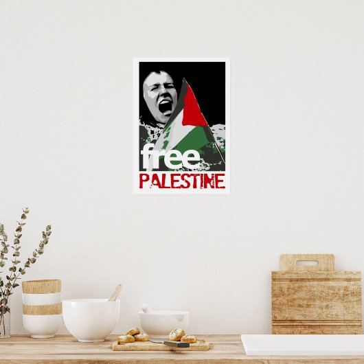 Rachel Corrie Poster (Keuken)