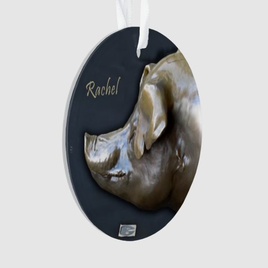 RACHEL DE PIGGY BANK Ornament (voorkant)