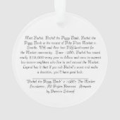 RACHEL DE PIGGY BANK Ornament (achterkant)