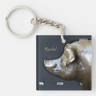 RACHEL DE PIGGY BANK SLEUTELHANGER
