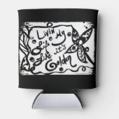 Rachel Doodle Art - Mijn leven leven alsof het gou Blikjeskoeler (Voorkant)