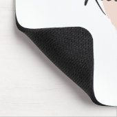 Rachel Heart Name Graphic Muismat (Hoek)