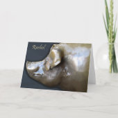 RACHEL het Wenskaart van het SPAARVARKEN Kaart (Voorkant)