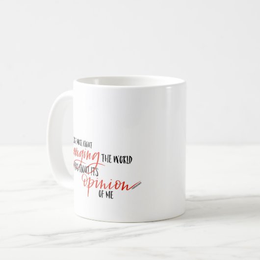 Rachel Hollis Quote Mok (Voorkant links)