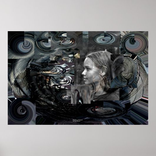 Rachel in een Tesseract Poster (Voorkant)