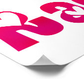 Rachel in het hart poster (Hoek)