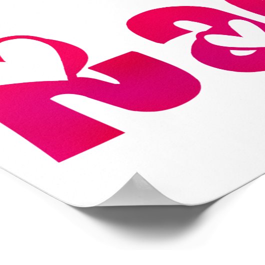 Rachel in het hart poster (Hoek)