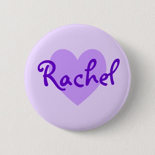 Rachel in Paars Ronde Button 5,7 Cm (Voorkant)