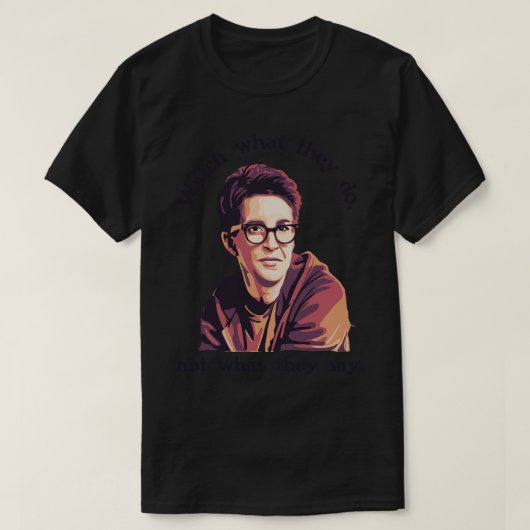 Rachel Maddow 1 T-shirt (Design voorkant)