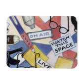 Rachel Maddow fan magneet (Horizontaal)