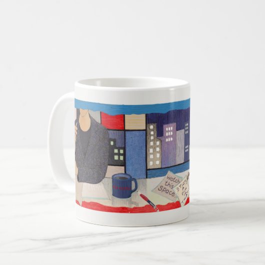 Rachel Maddow Fan Mok nummer 2 (Voorkant links)