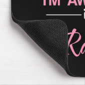 Rachel Natuurlijk ben ik een Geweldige naam Muismat (Hoek)