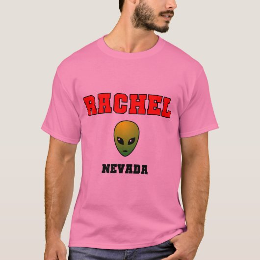 Rachel Nevada - Licht - Gepersonaliseerd T-shirt (Voorkant)