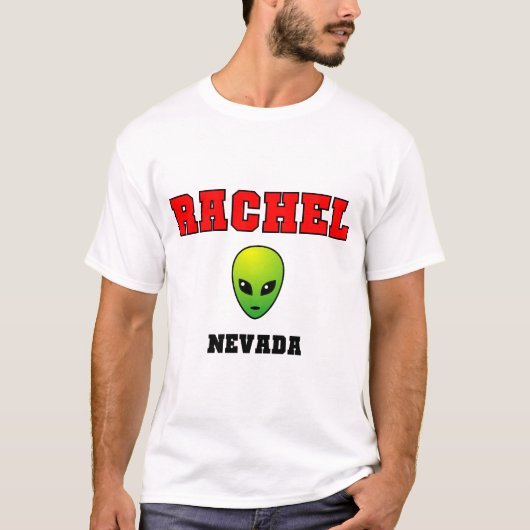 Rachel Nevada - Licht - Gepersonaliseerd T-shirt (Voorkant)