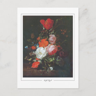 Rachel Ruysch #1 - Kunstkaart Briefkaart