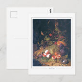 Rachel Ruysch #2 - Kunstmatig Briefkaart (Voorkant / Achterkant)