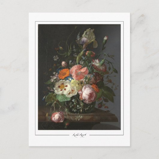 Rachel Ruysch #35 - Kunstkaart Briefkaart (Voorkant)