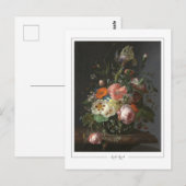 Rachel Ruysch #35 - Kunstmatig Briefkaart (Voorkant / Achterkant)