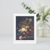 Rachel Ruysch #3 - Kunstkaart Briefkaart (Staand voorkant)
