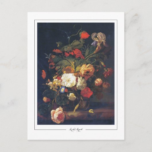 Rachel Ruysch #3 - Kunstkaart Briefkaart (Voorkant)