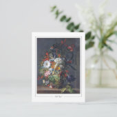 Rachel Ruysch #4 - Kunstkaart Briefkaart (Staand voorkant)