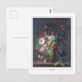 Rachel Ruysch #4 - Kunstkaart Briefkaart (Voorkant / Achterkant)