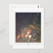 Rachel Ruysch #6 - Kunstmatig Briefkaart (Voorkant / Achterkant)