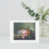 Rachel Ruysch #8 - Kunstmatig Briefkaart (Staand voorkant)
