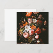 Rachel Ruysch - Bloemen in een glazen vaas Kaart (Voorkant / Achterkant)
