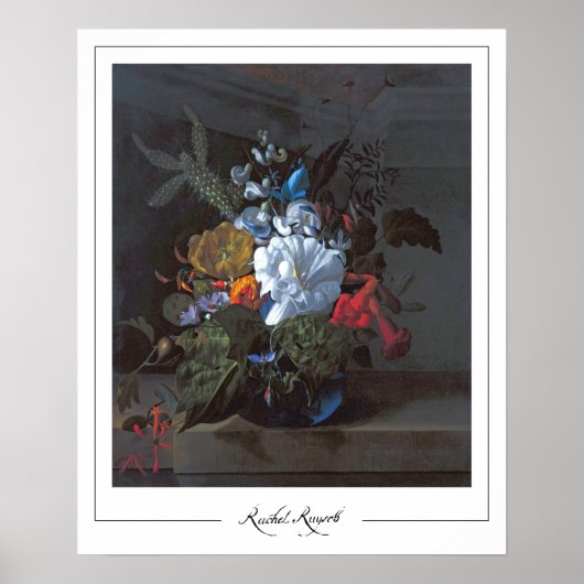 Rachel Ruysch Zedign Art Poster #20 (Voorkant)