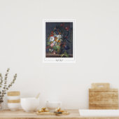 Rachel Ruysch Zedign Art Poster #4 (Keuken)