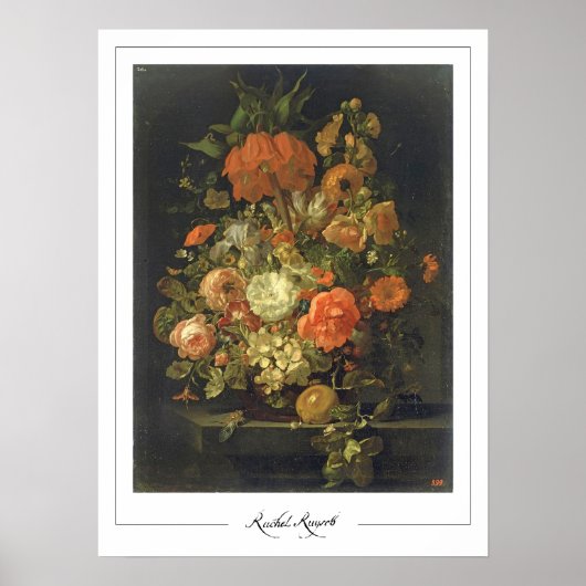 Rachel Ruysch Zedign Art Poster #64 (Voorkant)