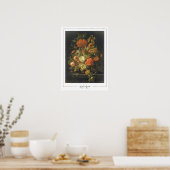 Rachel Ruysch Zedign Art Poster #64 (Keuken)