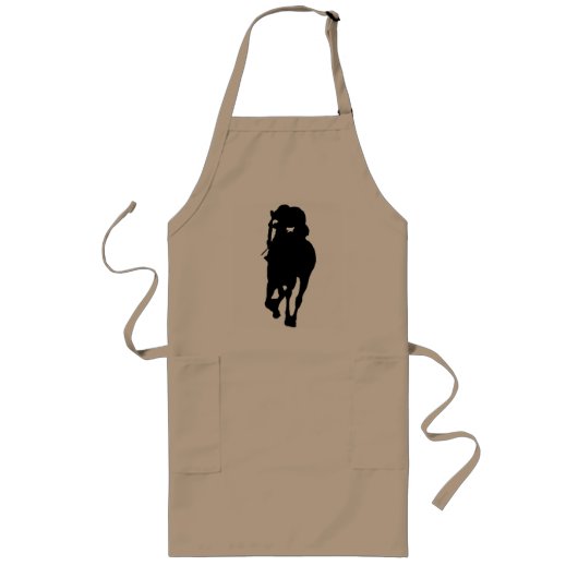 Rachel Silhouette Apron Lang Schort (Voorkant)