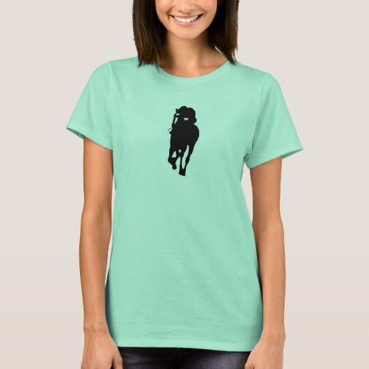 Rachel Silhouette (Kleinere) gaat Rachel! T-shirt (Voorkant)