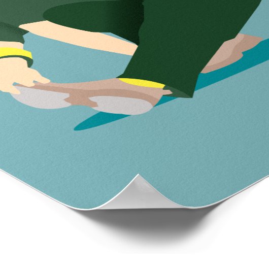 Rachel The Australian Break Dancer Poster (Hoek)