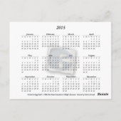 RACHEL THE PIGGY BANK 2016 Kalender Briefkaart (Achterkant)