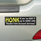 Rachel van Accountservices Sticker (Op auto)