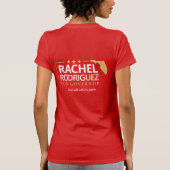 Rachel Voor Gouverneur T-Shirt F (Achterkant)