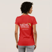 Rachel Voor Gouverneur T-Shirt F (Achterkant volledig)