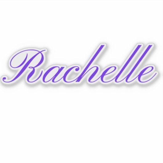 Rachelle Sticker (Voorkant)