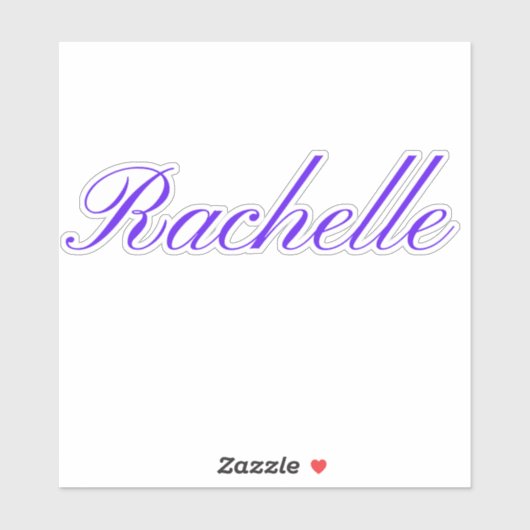 Rachelle Sticker (Vel)