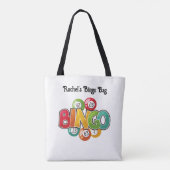 Rachel's Bingo Canvas tas (Achterkant)