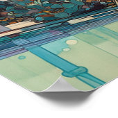 Rachel's dag in het zwembad poster (Hoek)