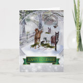 RACHELS gang 2024 Gevouwen Vakantie Kaart (Voorkant)