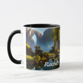 Rachel's Morning Tea Gepersonaliseerd Mok (Links)